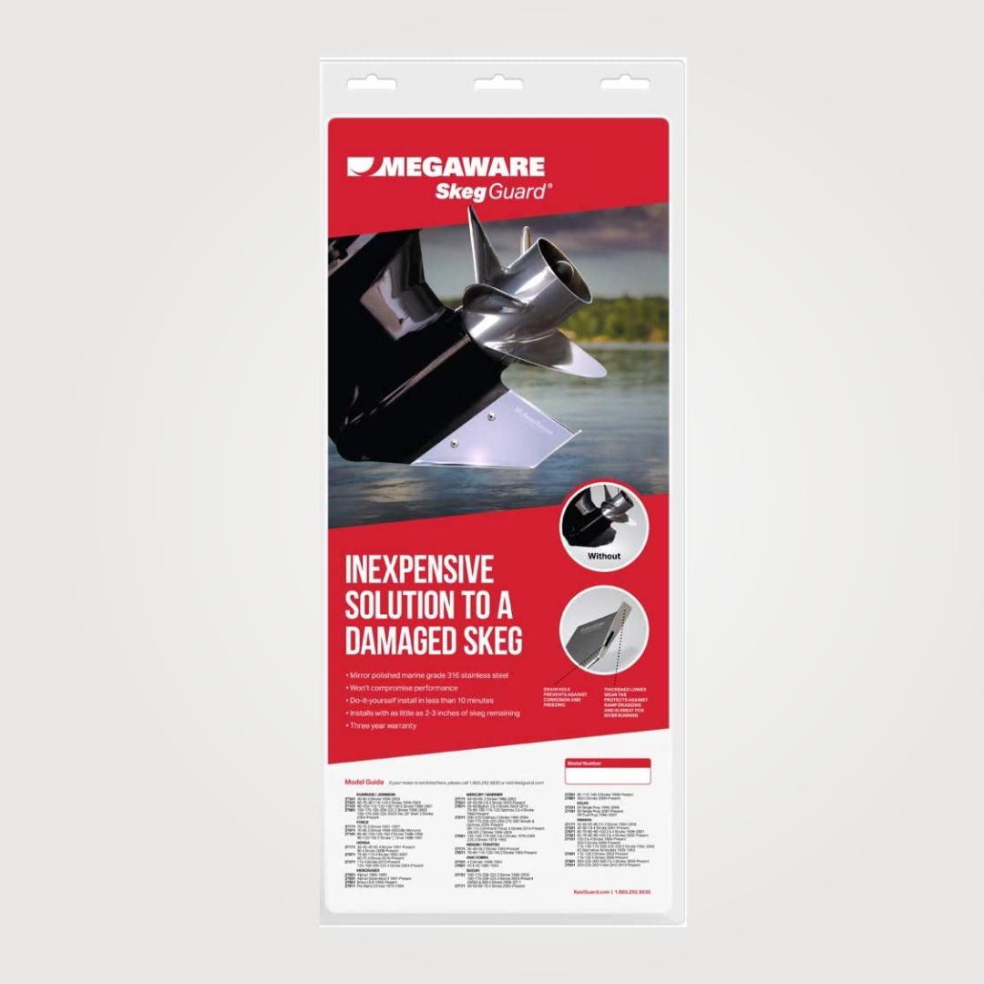 Buy MEGAWARE KEELGUARD SkegGuard 27151 Pour YAMAHA: 150-175HP 24 AVC 1984-Présen