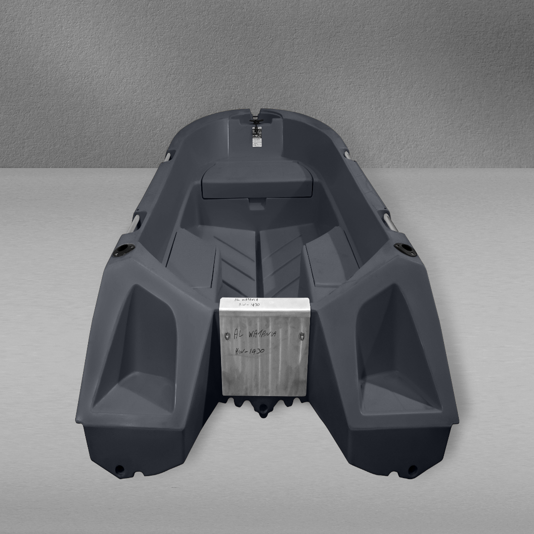 Polycraft Boat Tuffy300 - Charcoal Black