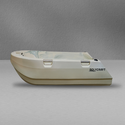 Polycraft Boat Tuffy300 - Smooth Cream/Mist Green