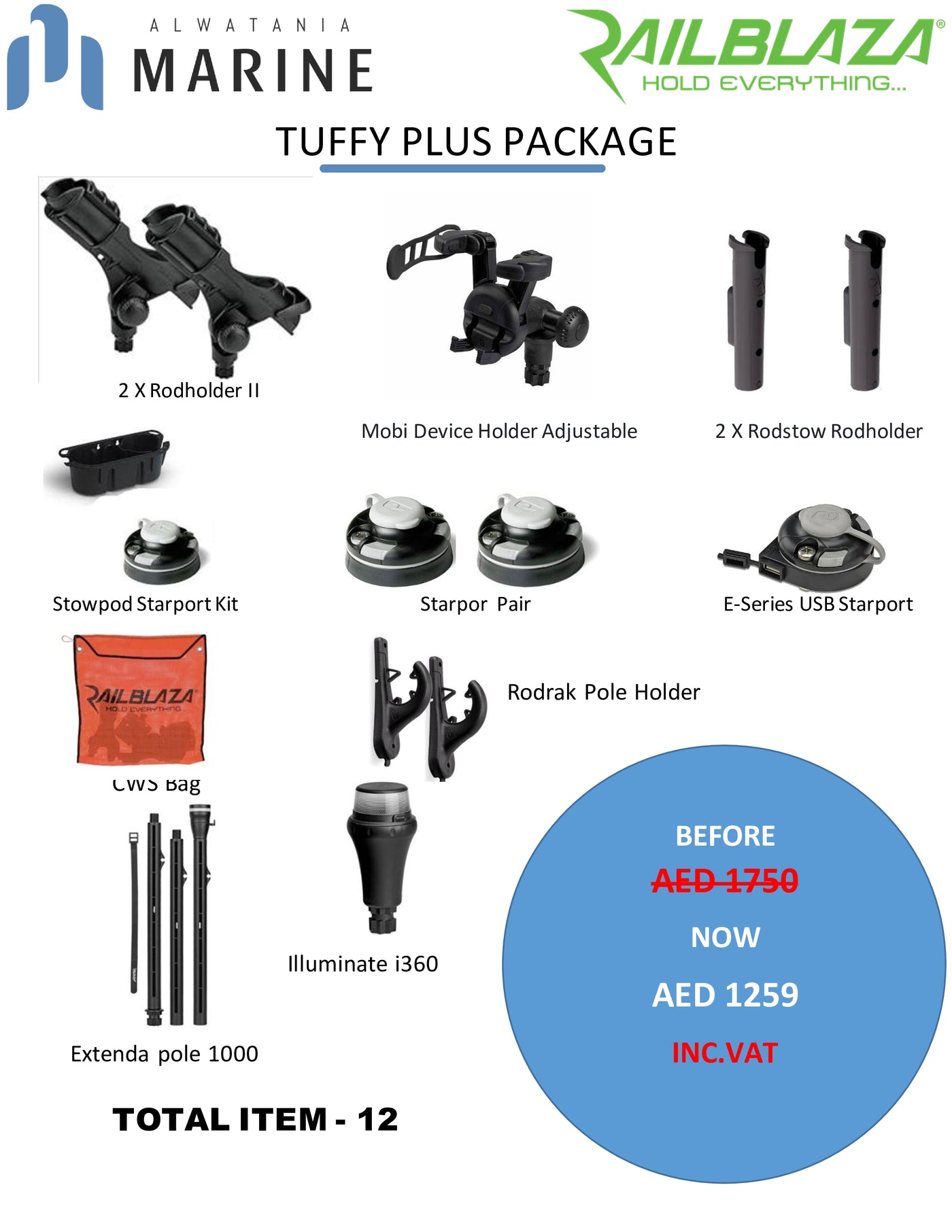 Tuffy Plus Package for Boats
